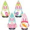 Big Dot of Happiness Easter Gnomes - DIY Shaped Spring Bunny Party Cut-Outs - 24 Count
